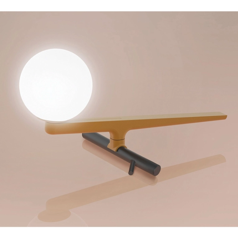 Lampe à poser YANZI Laiton, noir ARTEMIDE