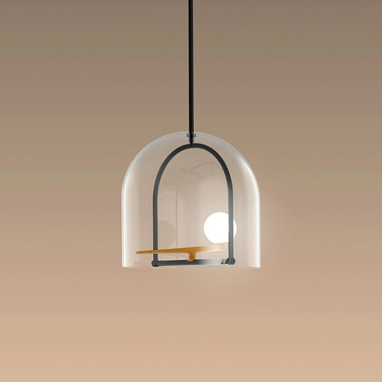 Suspension YANZI Laiton, noir ARTEMIDE