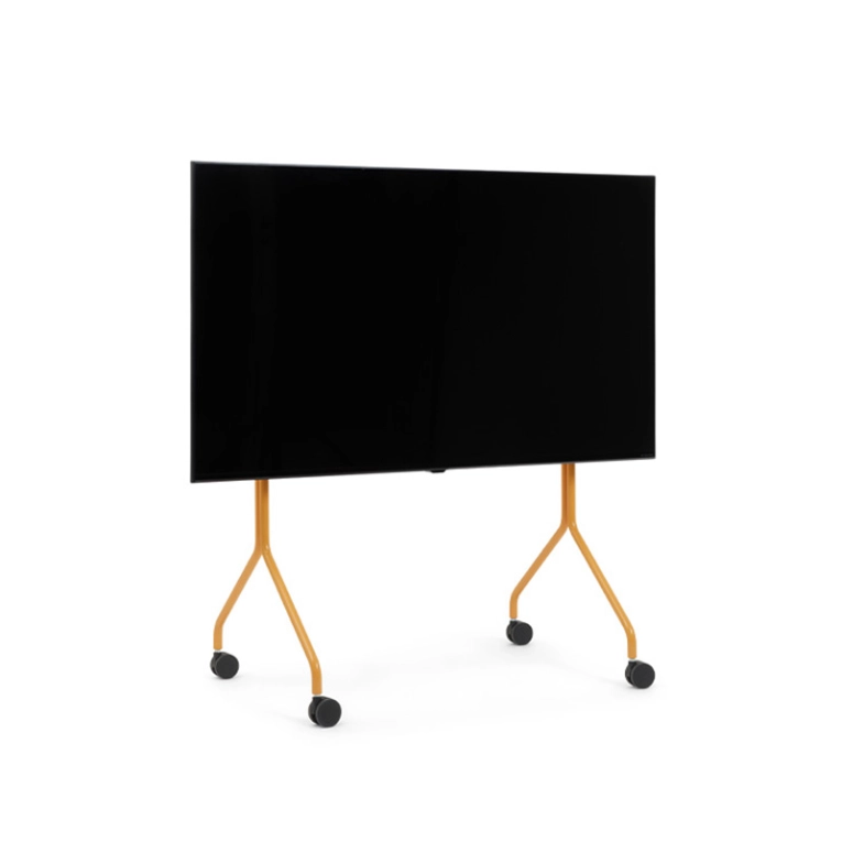 Meuble TV Support TV MOON ROLLIN' Abricot PEDESTAL