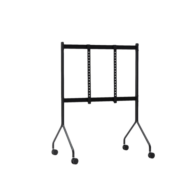 Meuble TV Support TV MOON ROLLIN' Noir PEDESTAL