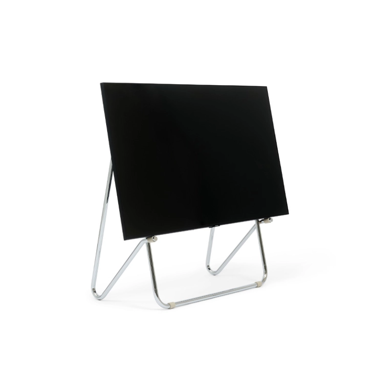 Meuble TV Support TV BLOOM Chrome PEDESTAL
