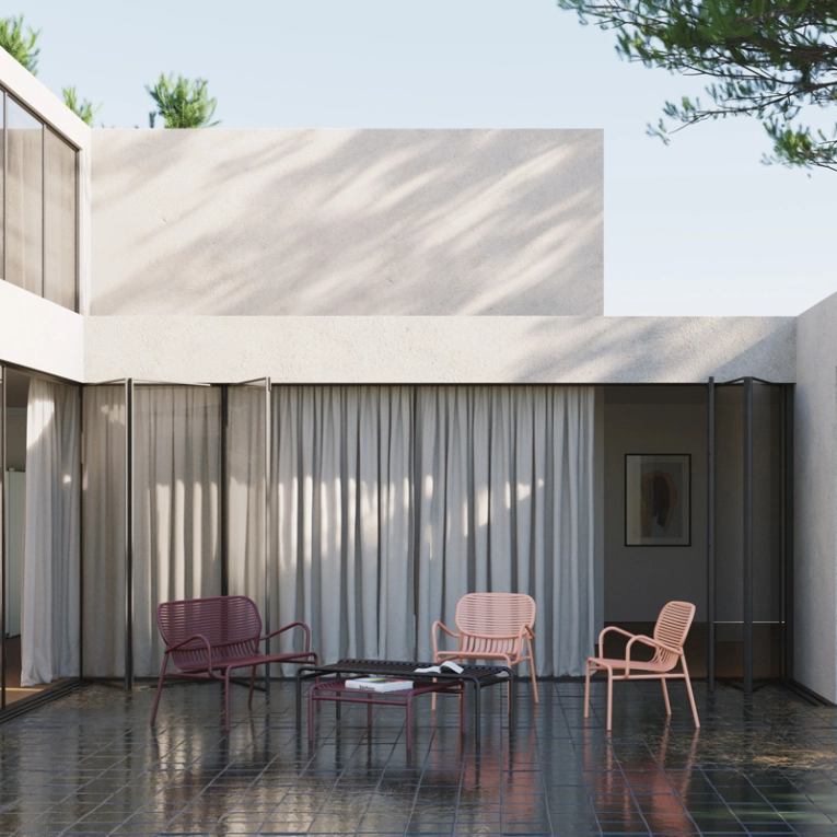 Canapé extérieur WEEK-END Vert menthe PETITE FRITURE