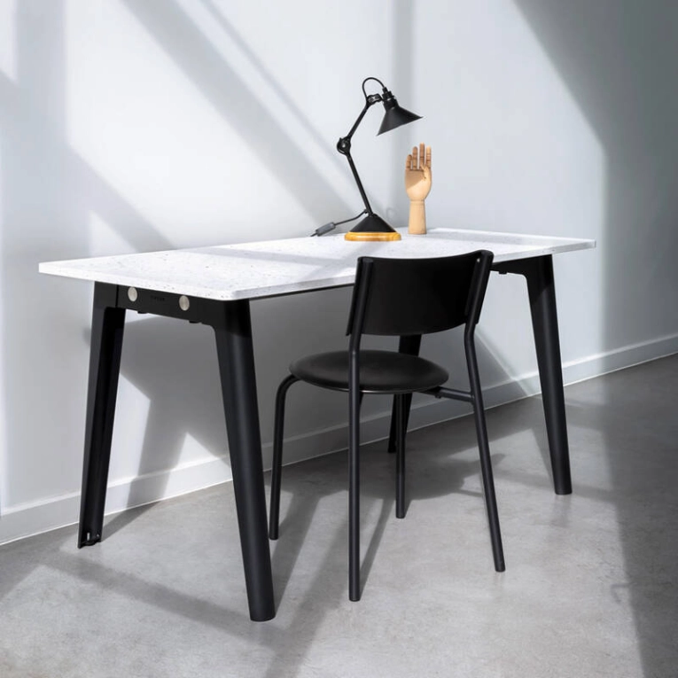 Bureau NEW MODERN Plastique Recyclé Noir graphite TIPTOE