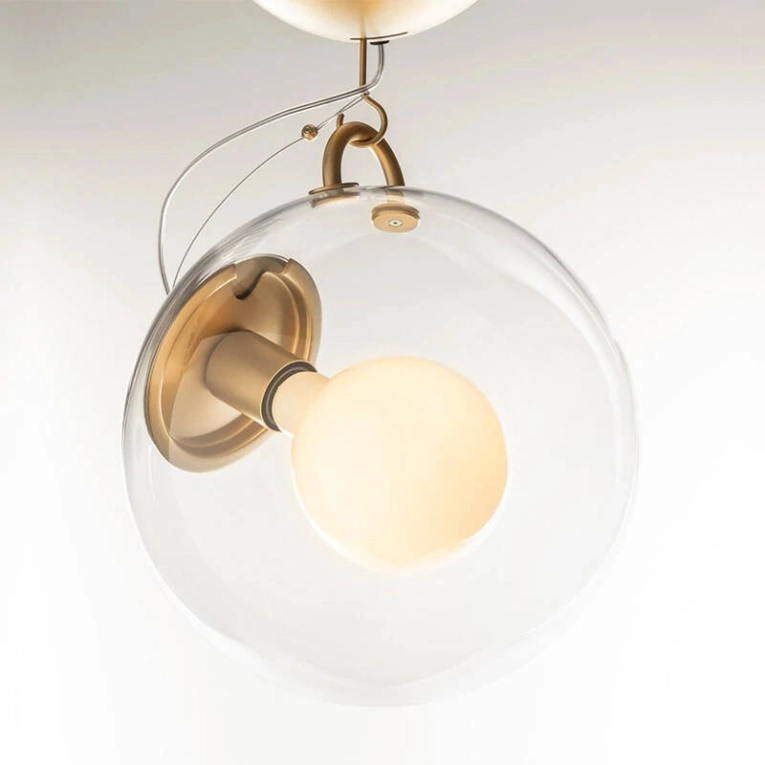 Plafonnier MICONOS Laiton satiné ARTEMIDE