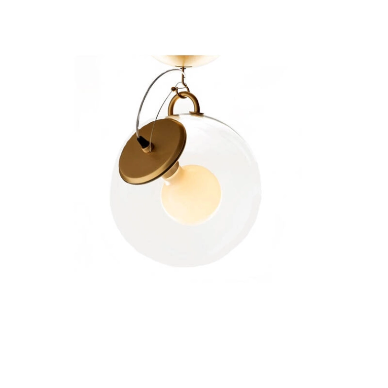 Plafonnier MICONOS Laiton satiné ARTEMIDE