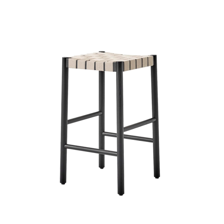 Tabouret haut BETTY Noir AND TRADITION