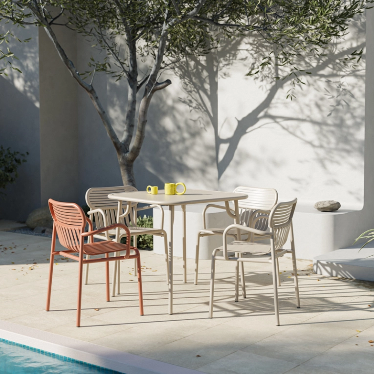 Chaise extérieur WEEK-END Ivoire PETITE FRITURE