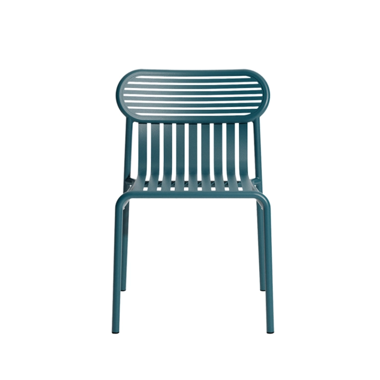 Chaise extérieur WEEK-END Bleu océan PETITE FRITURE