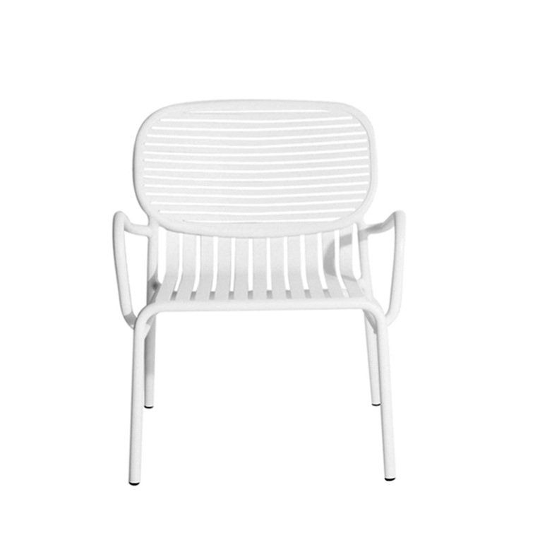 Fauteuil extérieur WEEK-END Blanc PETITE FRITURE