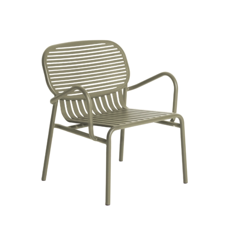 Fauteuil extérieur WEEK-END Vert jade PETITE FRITURE