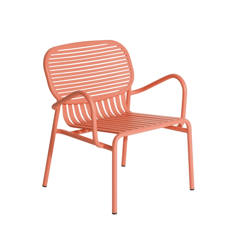 Fauteuil extérieur WEEK-END Corail PETITE FRITURE