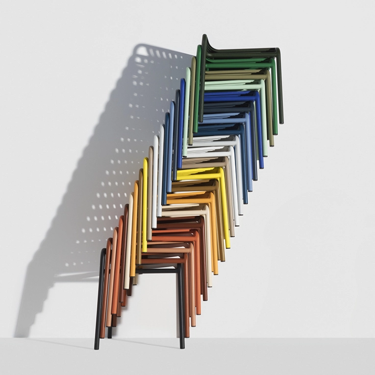 Tabouret WEEK-END Rouge brun PETITE FRITURE