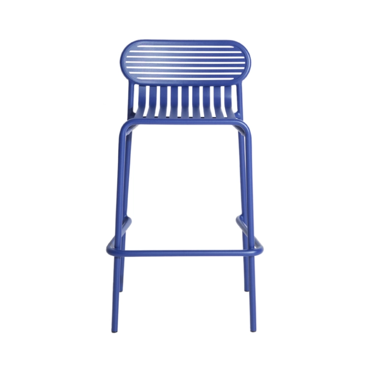 Tabouret haut WEEK-END Bleu PETITE FRITURE