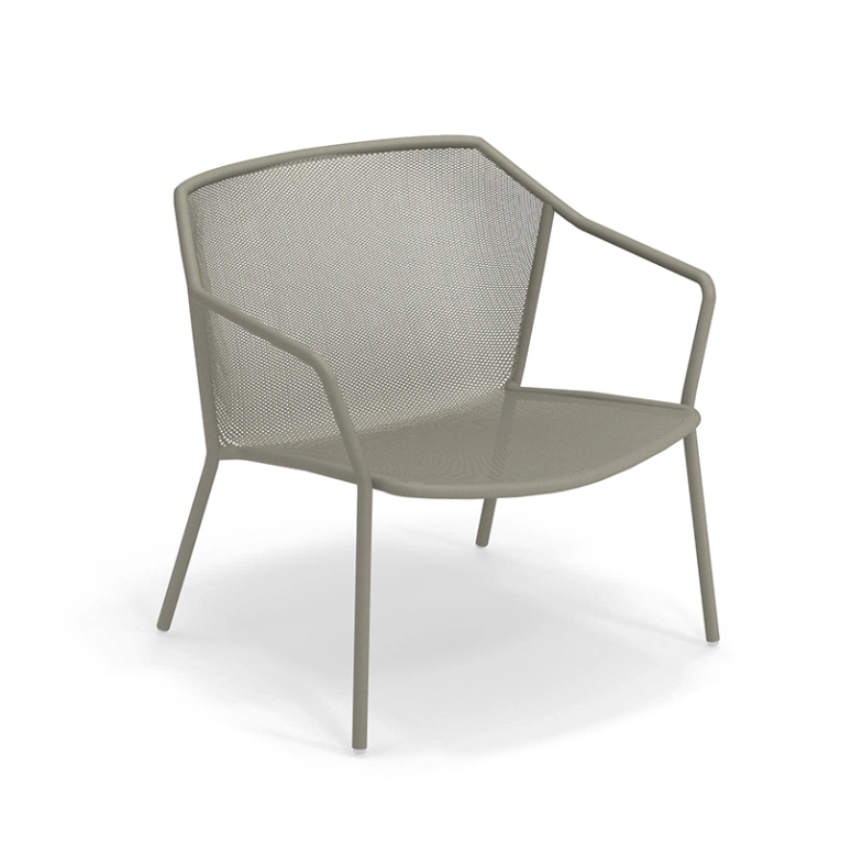 Fauteuil extérieur DARWIN Gris Vert EMU