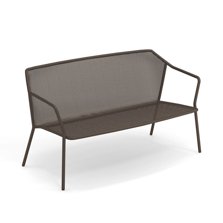 Canapé extérieur DARWIN Marron d'Inde EMU