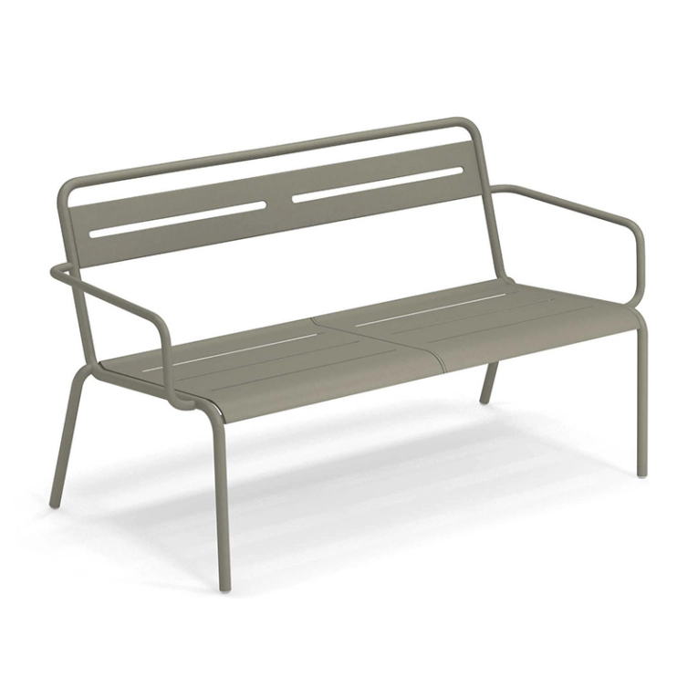 Canapé extérieur STAR Gris Vert EMU