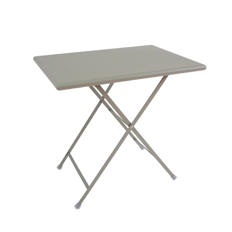 Table extérieur ARC EN CIEL Gris Vert EMU