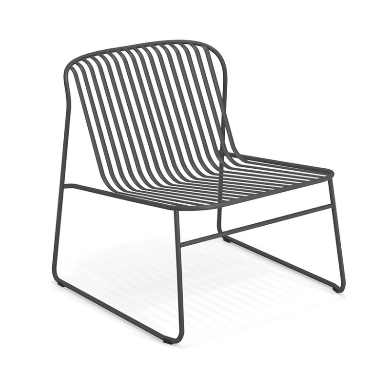 Fauteuil extérieur RIVIERA Fer ancien EMU