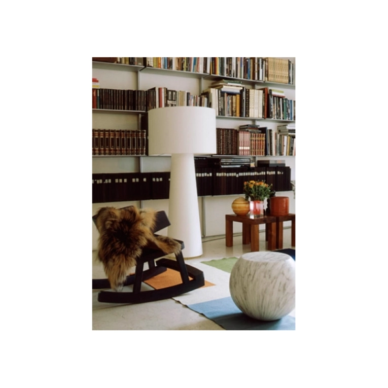 Lampadaire BIG SHADOW H160 Blanc CAPPELLINI