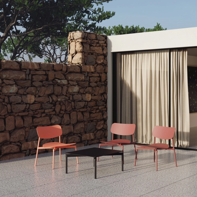 Table basse FROMME Rose PETITE FRITURE