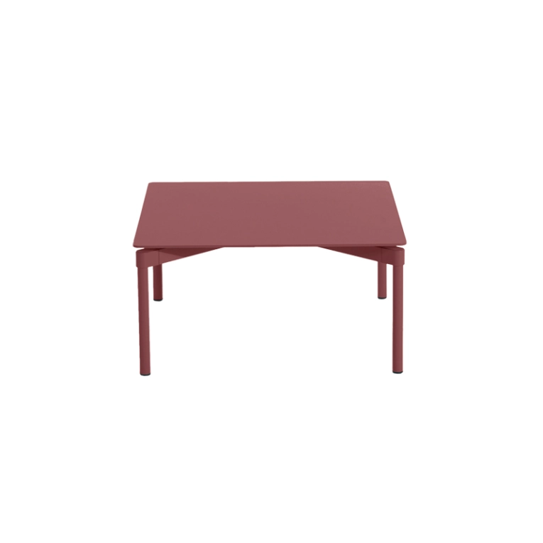 Table basse FROMME Rouge brun PETITE FRITURE