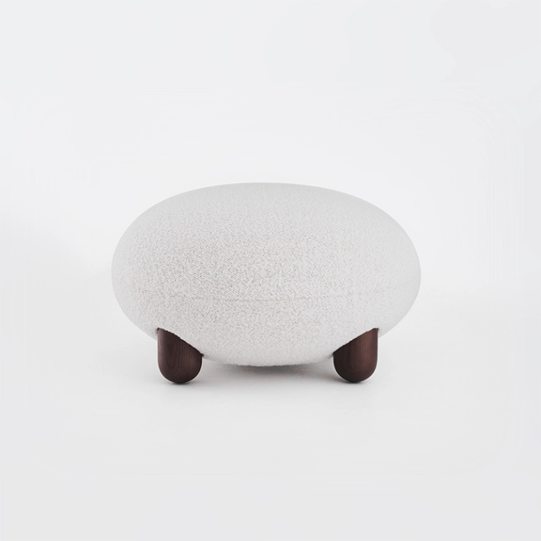 Pouf FLOCK Karakorum 007/ frêne marron NOOM HOME
