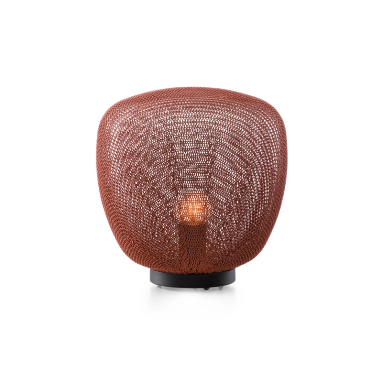 Lampe à poser MADAME CACHET L 40 Brique TRIBU