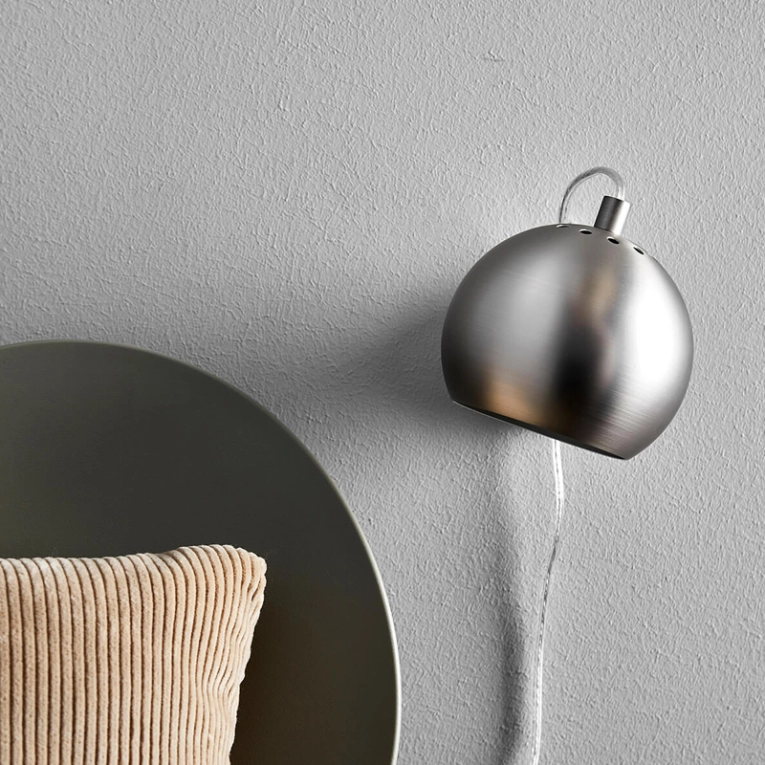 Applique BALL Noir mat FRANDSEN