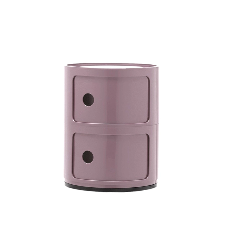 Meuble de rangement COMPONIBILI 2 tiroirs Mauve KARTELL