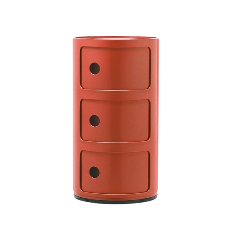 Meuble de rangement COMPONIBILI 3 tiroirs Orange KARTELL
