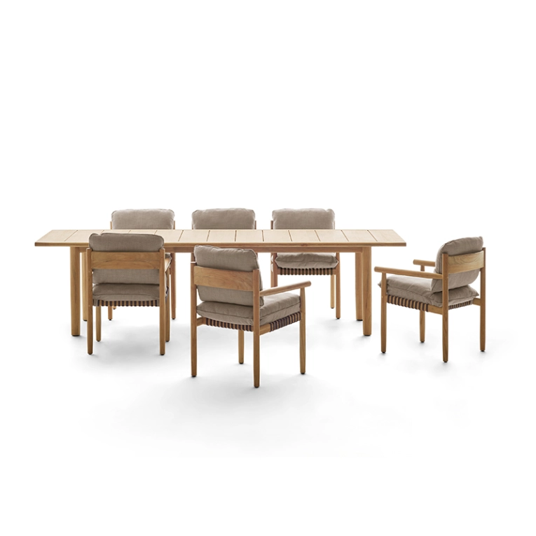 Chaise extérieur TIBBO Chalk DEDON