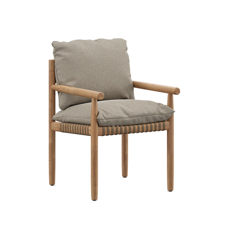 Chaise extérieur TIBBO Chalk DEDON