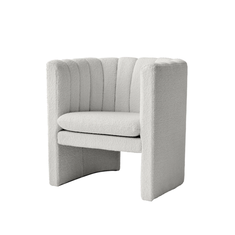 Fauteuil LOAFER SC23 Bleu Twilight AND TRADITION