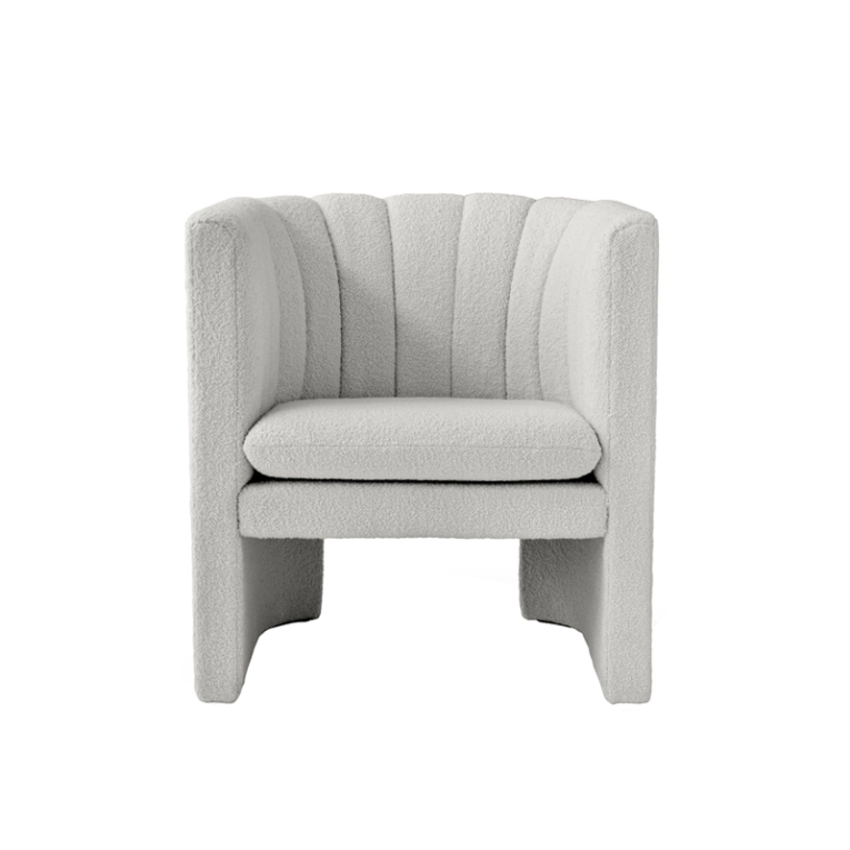 Fauteuil LOAFER SC23 Bleu Twilight AND TRADITION