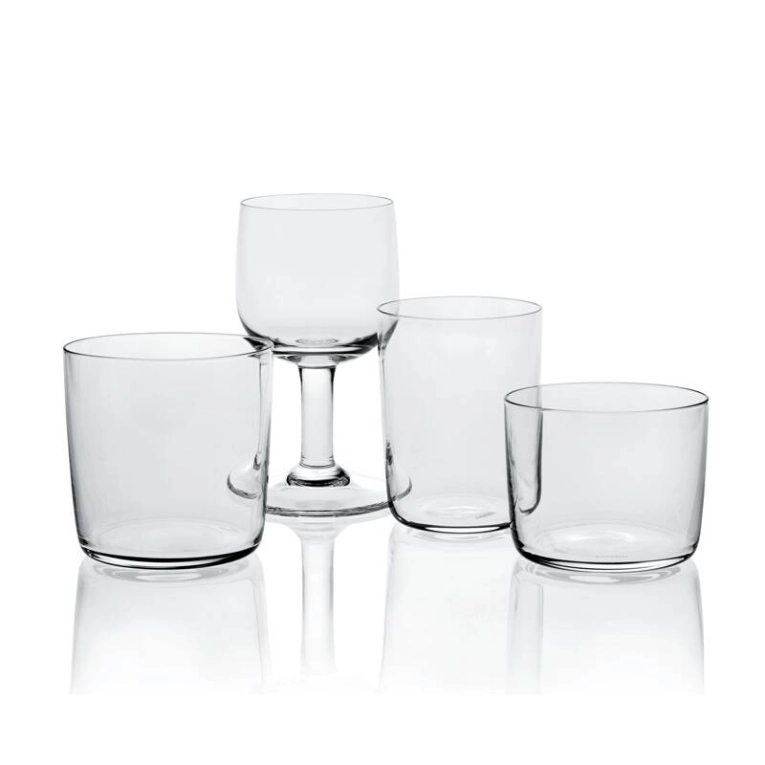 Carafe & verre Set de 4 verres à vin blanc GLASS FAMILY ALESSI
