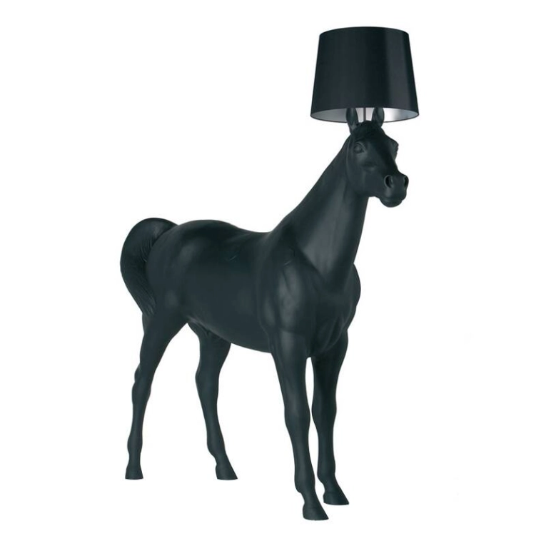 Lampadaire HORSE LAMP Noir MOOOI