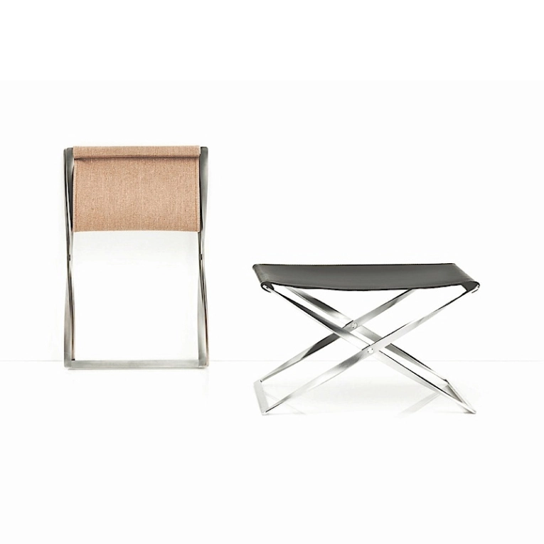 Tabouret PK91 Noir FRITZ HANSEN