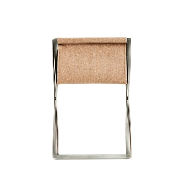 Tabouret PK91 Toile naturelle FRITZ HANSEN