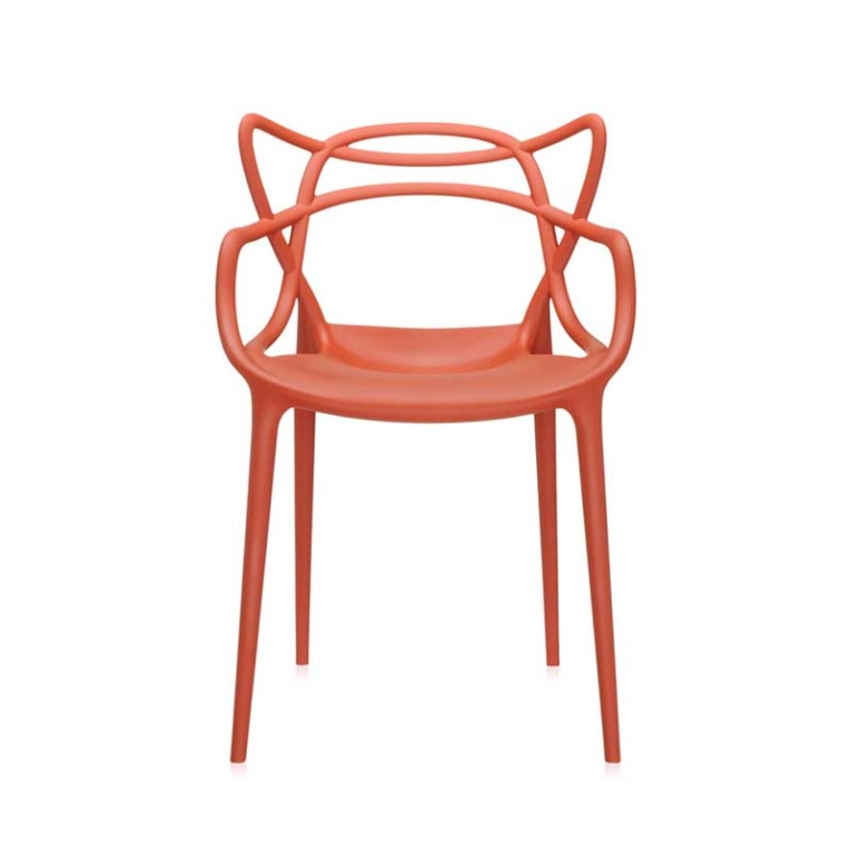 Chaise MASTERS Rouge orangé KARTELL