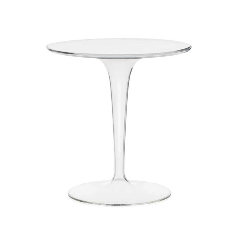 Table d'appoint guéridon TIP TOP Cristal KARTELL