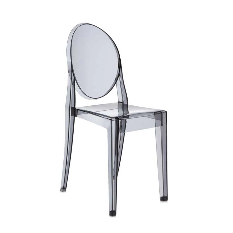 Chaise VICTORIA GHOST Fumé KARTELL