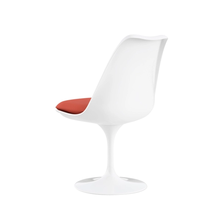 Chaise TULIP CHAIR Coussin tonus rouge KNOLL