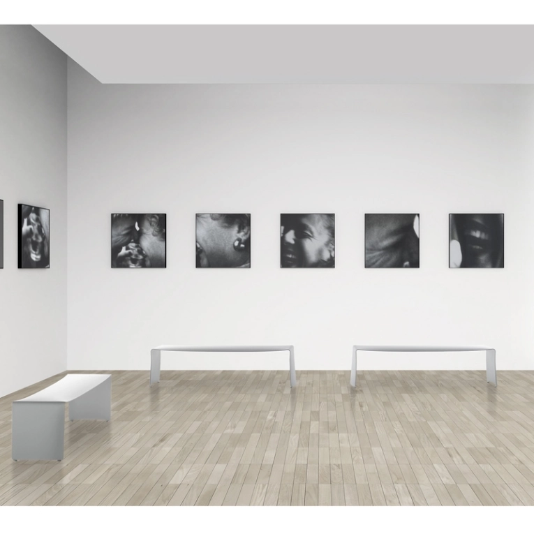 Banc LE BANC Aluminium MDF