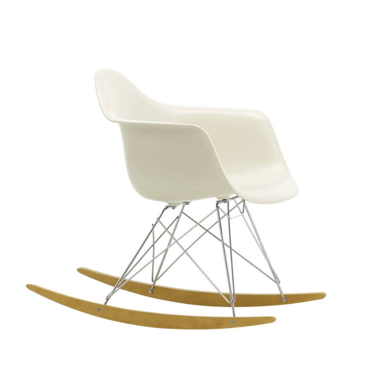 Fauteuil EAMES PLASTIC ARMCHAIR RAR Gris galet RE VITRA