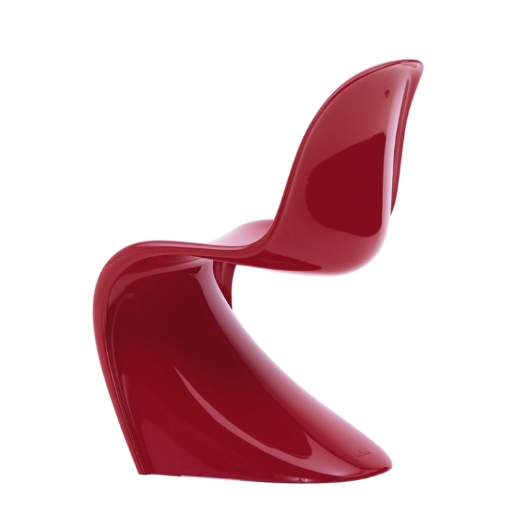 Chaise PANTON CHAIR CLASSIC Rouge VITRA