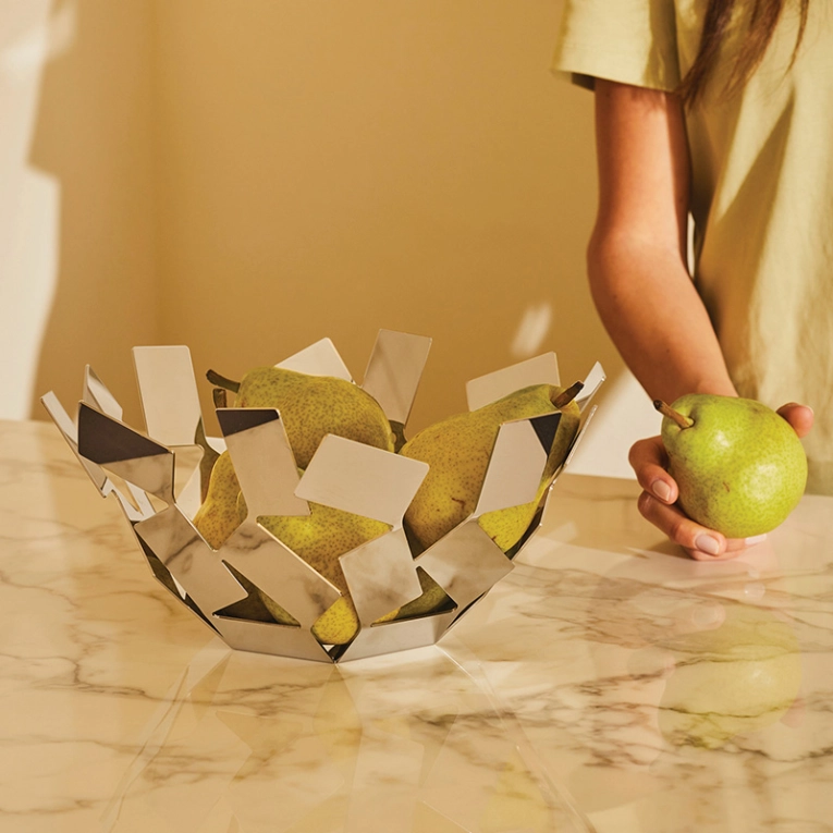 Centre de table & corbeille Coupe STANZA DELLO SCIROCCO Ø 27 cm Noir ALESSI