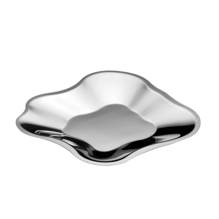 Centre de table & corbeille Plat acier AALTO IITTALA
