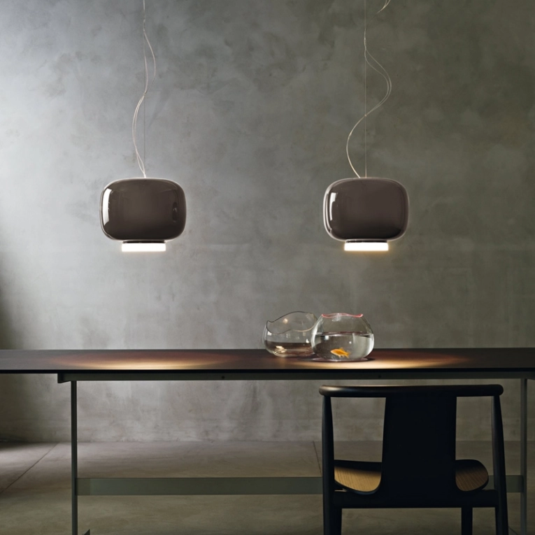 Suspension CHOUCHIN 3 Gris FOSCARINI