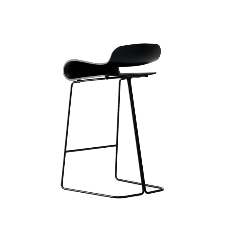 Tabouret haut BCN Noir KRISTALIA