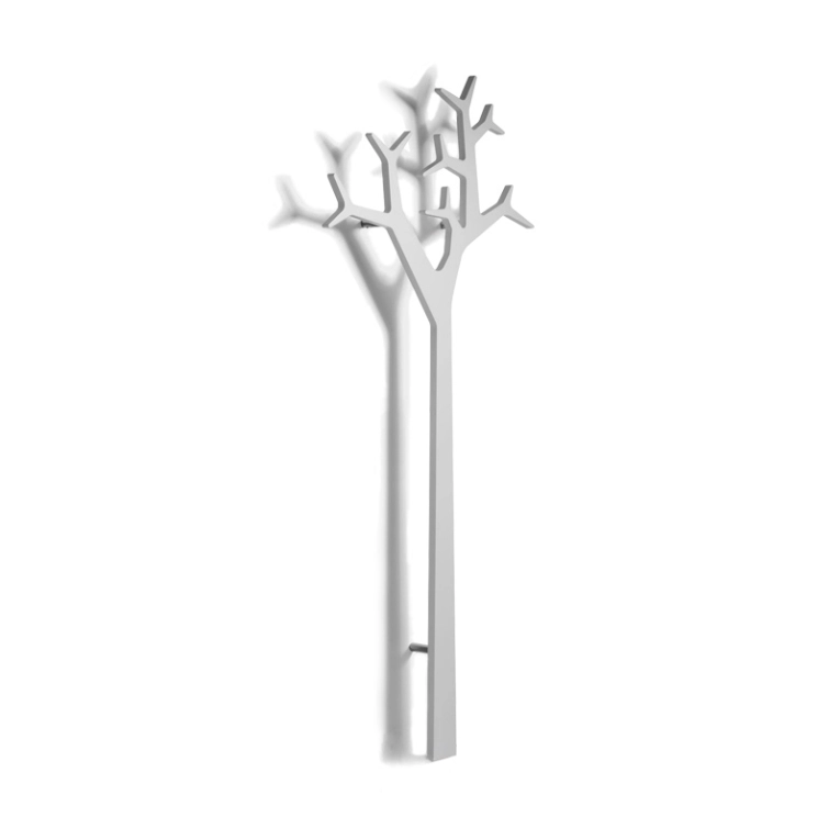 Porte-manteau Portemanteau mural TREE Blanc SWEDESE
